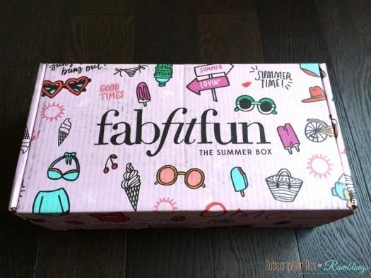 FabFitFun Summer 2016 Subscription Box Review + Coupon Code