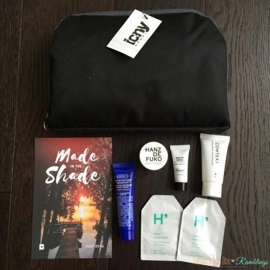 Birchbox Man July 2016 Subscription Box Review - "Made in the Shade"