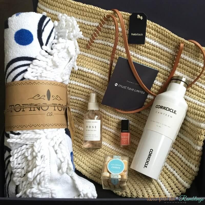 POPSUGAR Must Have 2016 Summer Limited Edition Box Review