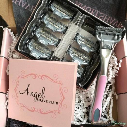 Angel Shave Club July 2016 Subscription Box Review