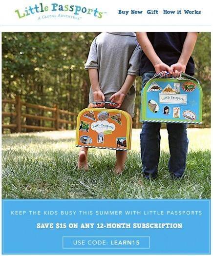 Little Passports - Save $15 Off An Annual Subscription