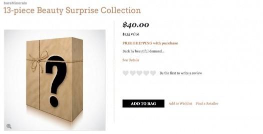 Bare Minerals 13-piece Beauty Surprise Collection!