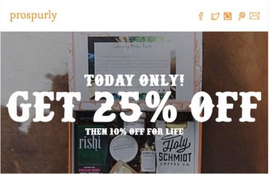 Prospurly 25% Off First Month Coupon Code!