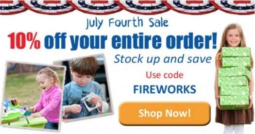 Green Kid Crafts 4th of July Sale - Save 10% off ALL Subscriptions