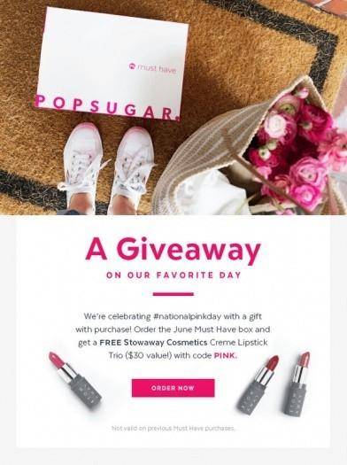 POPSUGAR Must Have Box - Free Stowaway Cosmetics Trio With New Subscription!