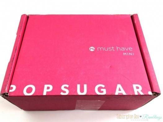 POPSUGAR July 2016 Mini Must Have Box Review