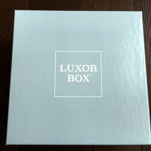 Luxor Box July 2016 Subscription Box Review