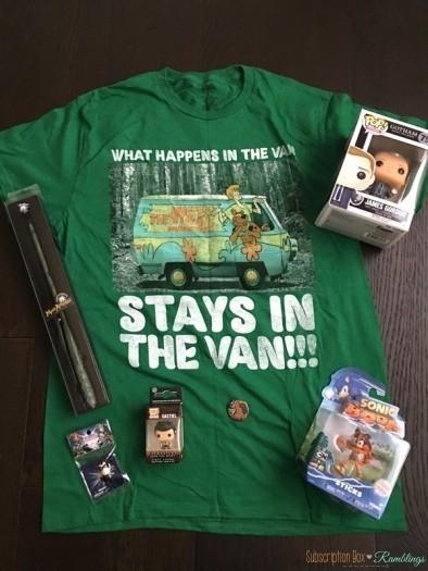 Powered Geek Box July 2016 Subscription Box Review