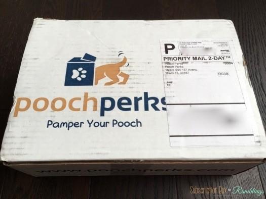 Pooch Perks July 2016 Subscription Box Review + Coupon Code