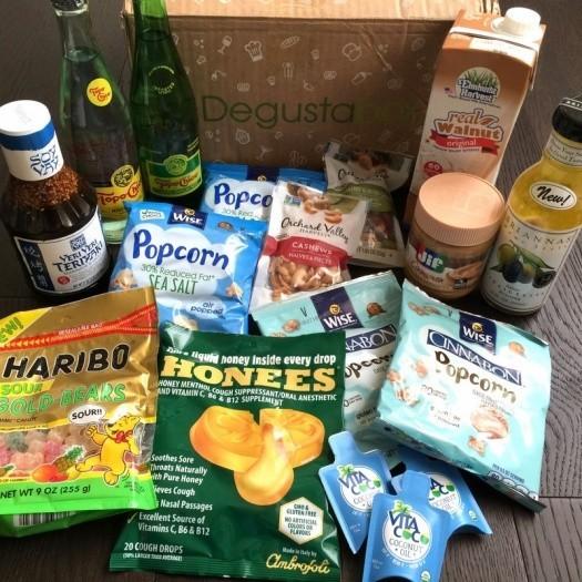 DegustaBox July 2016 Subscription Box Review