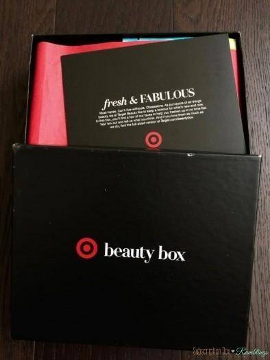 Target July 2016 Beauty Box Review - "fresh & FABULOUS"!