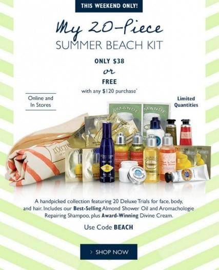 L’OCCITANE 20-Piece Summer Treat