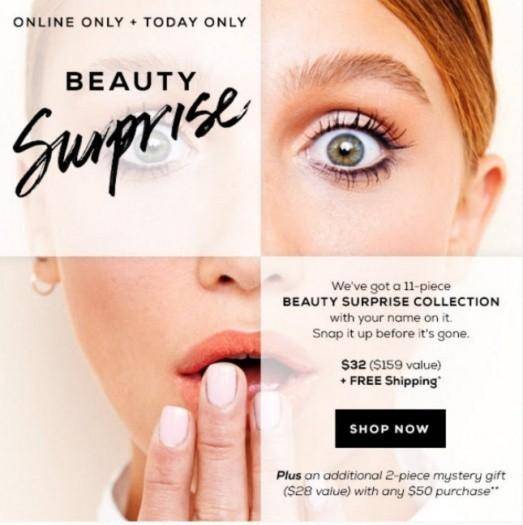 Bare Minerals Beauty Surprise Collection - Today Only!