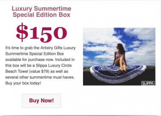 Artistry Gifts Summer Luxury Box!
