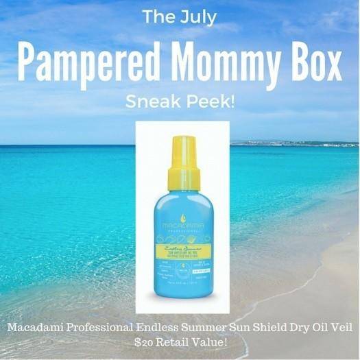 Pampered Mommy Box July 2016 Spoiler Alert!