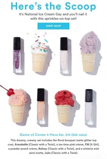 Julep Game of Cones Sweet Steal!