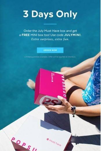 POPSUGAR Must Have Box - Free July Must Have Mini with New Subscription Purchase!