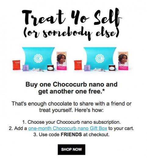 Chococurb Nano - Buy One, Get One Free!