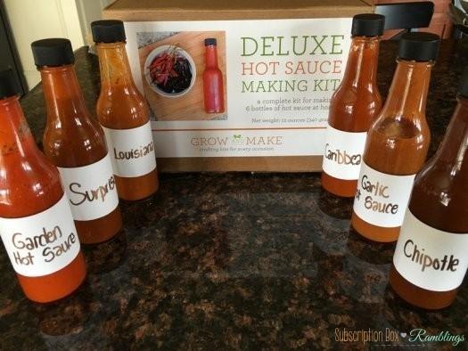 Grow and Make Artisan Hot Sauce Kit Review