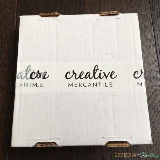 Creative Mercantile July 2016 Subscription Box Review