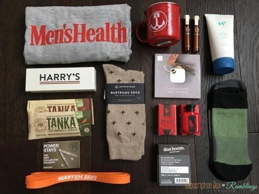 Men's Health Box July / Summer 2016 Review