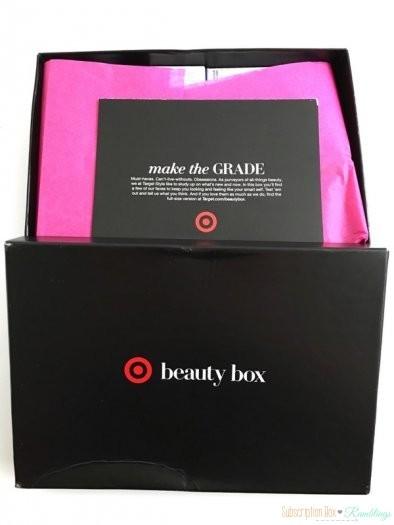 Target Beauty Box August 2016 Review