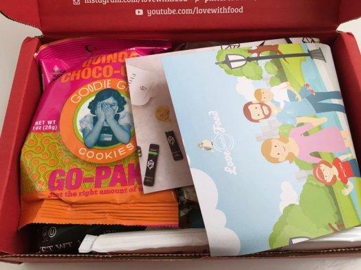 Love With Food August 2016 Tasting Box Review + Coupon Codes