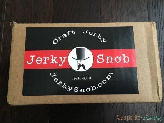 Jerky Snob August 2016 Subscription Box Review