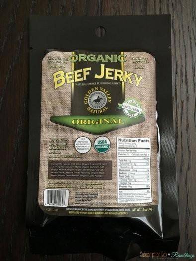 Jerky Snob August 2016 Subscription Box Review