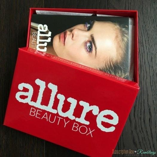 Allure Beauty Box August 2016 Subscription Box Review
