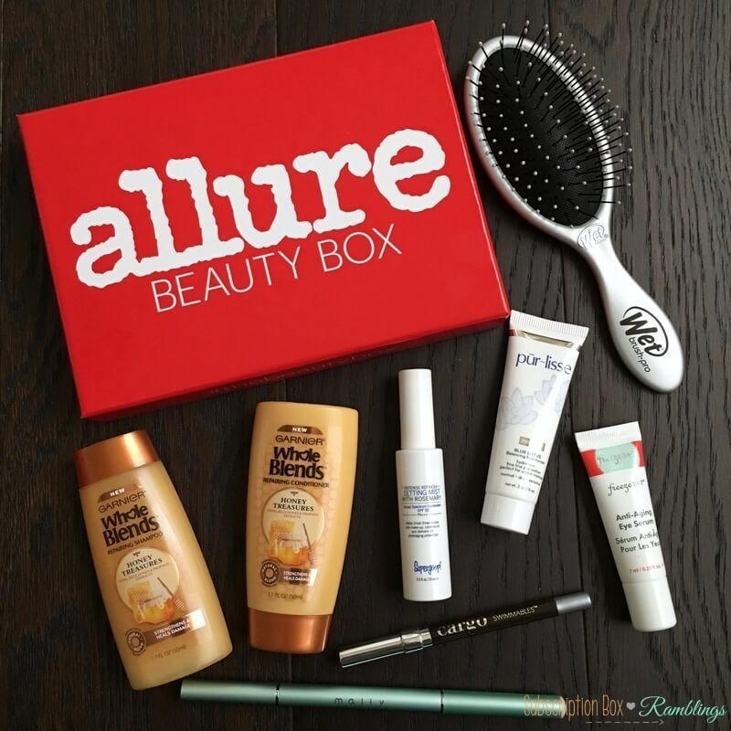 Allure Beauty Box August 2016 Subscription Box Review