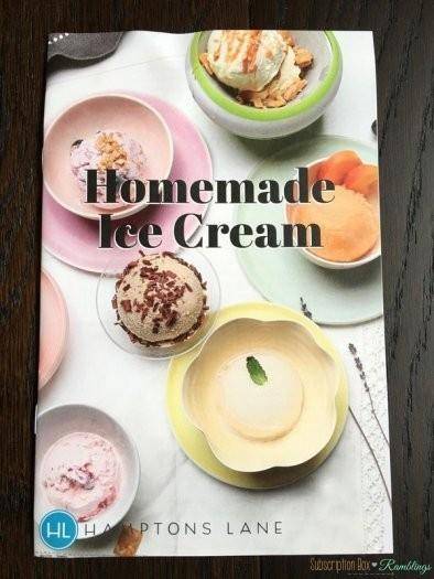 Hamptons Lane August 2016 Review - "Homemade Ice Cream"