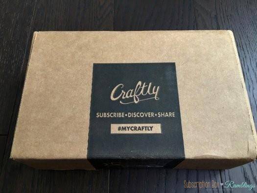 Craftly August 2016 Subscription Box Review