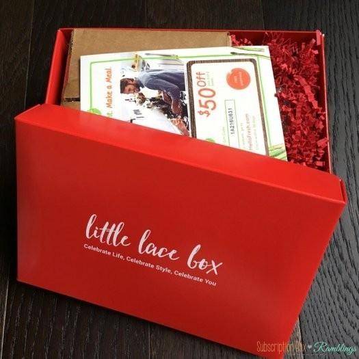 Little Lace Box August 2016 Subscription Box Review + Coupon Code