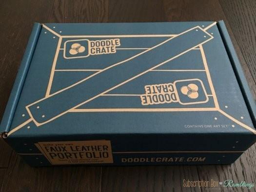Doodle Crate August 2016 Subscription Box Review + 30% Off Coupon Code