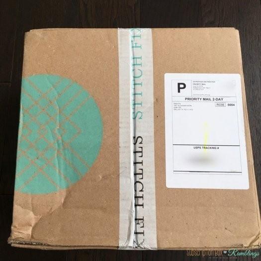 Stitch Fix Review - September 2016 - Subscription Box Ramblings