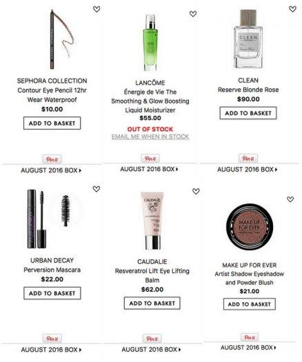 PLAY! by Sephora - August 2016 Boxes Are Up!