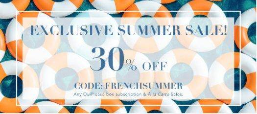 Oui Please 30% Off Summer Sale!