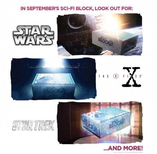 Sci-Fi Block September 2016 Sneak Peek!