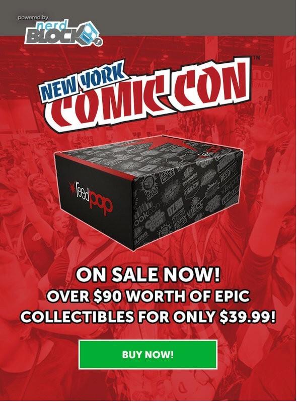 Read more about the article Nerd Block Limited Edition NYCC Block – Spoiler Alert!