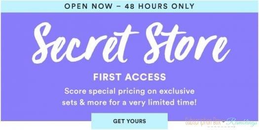 Julep September 2016 Secret Store - Now Open