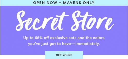 Julep September 2016 Secret Store - Now Open to all Mavens!