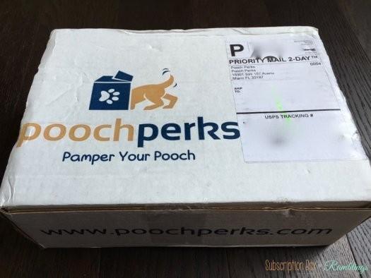 Pooch Perks August 2016 Subscription Box Review + Coupon Code