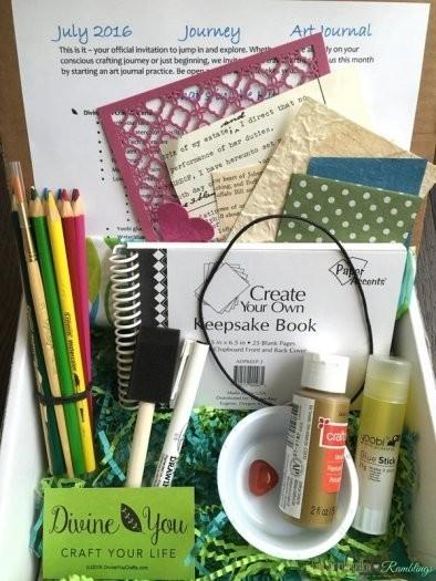 Read more about the article Divine You Crafts July 2016 Subscription Box Review