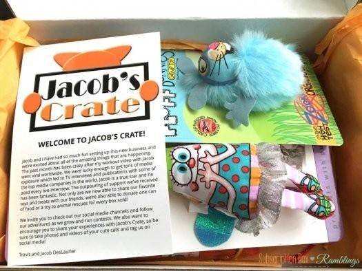 Jacob's Crate August 2016 Subscription Box Review