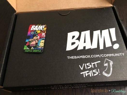 The Bam Box! September 2016 Subscription Box Review