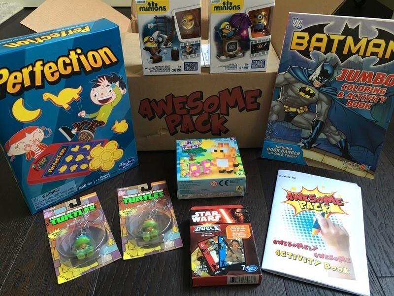 Read more about the article Awesome Pack August 2016 Subscription Box Review