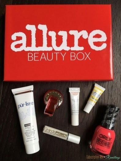 Allure Beauty Box September 2016 Subscription Box Review