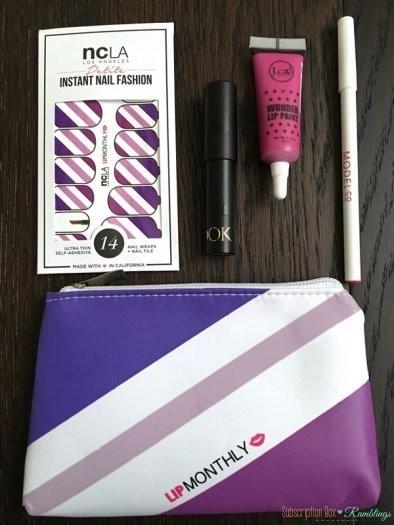 Lip Monthly September 2016 Subscription Box Review + Coupon Code