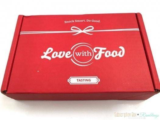 Love With Food September 2016 Tasting Box Review + Coupon Codes